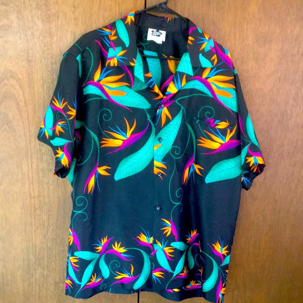 Hilo Hattie size XL purple/blue floral
